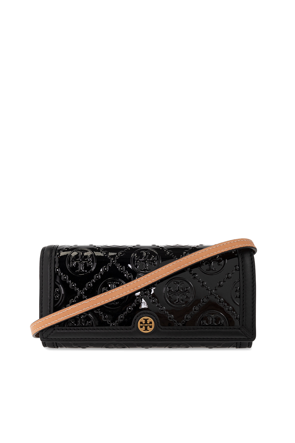 Tory Burch Leather Monogram Wallet deals